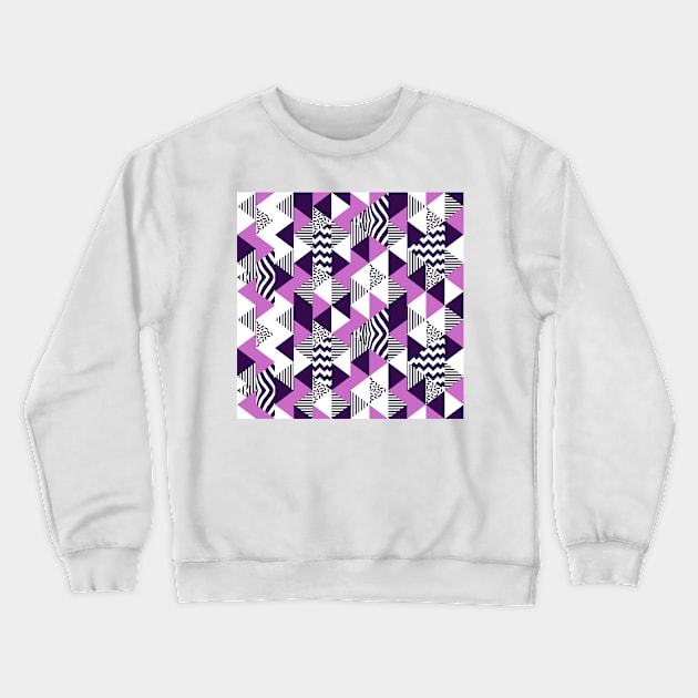 Tribal Pattern Crewneck Sweatshirt by CF.LAB.DESIGN